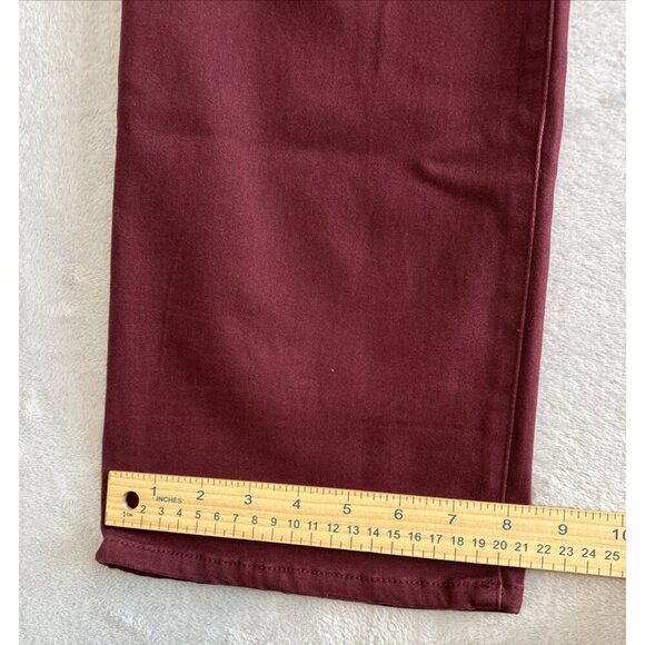 NYDJ Marilyn Straight Plum Purple Jeans Women's Sz 18W High Rise Lift Tuck NWT - Picture 7 of 14